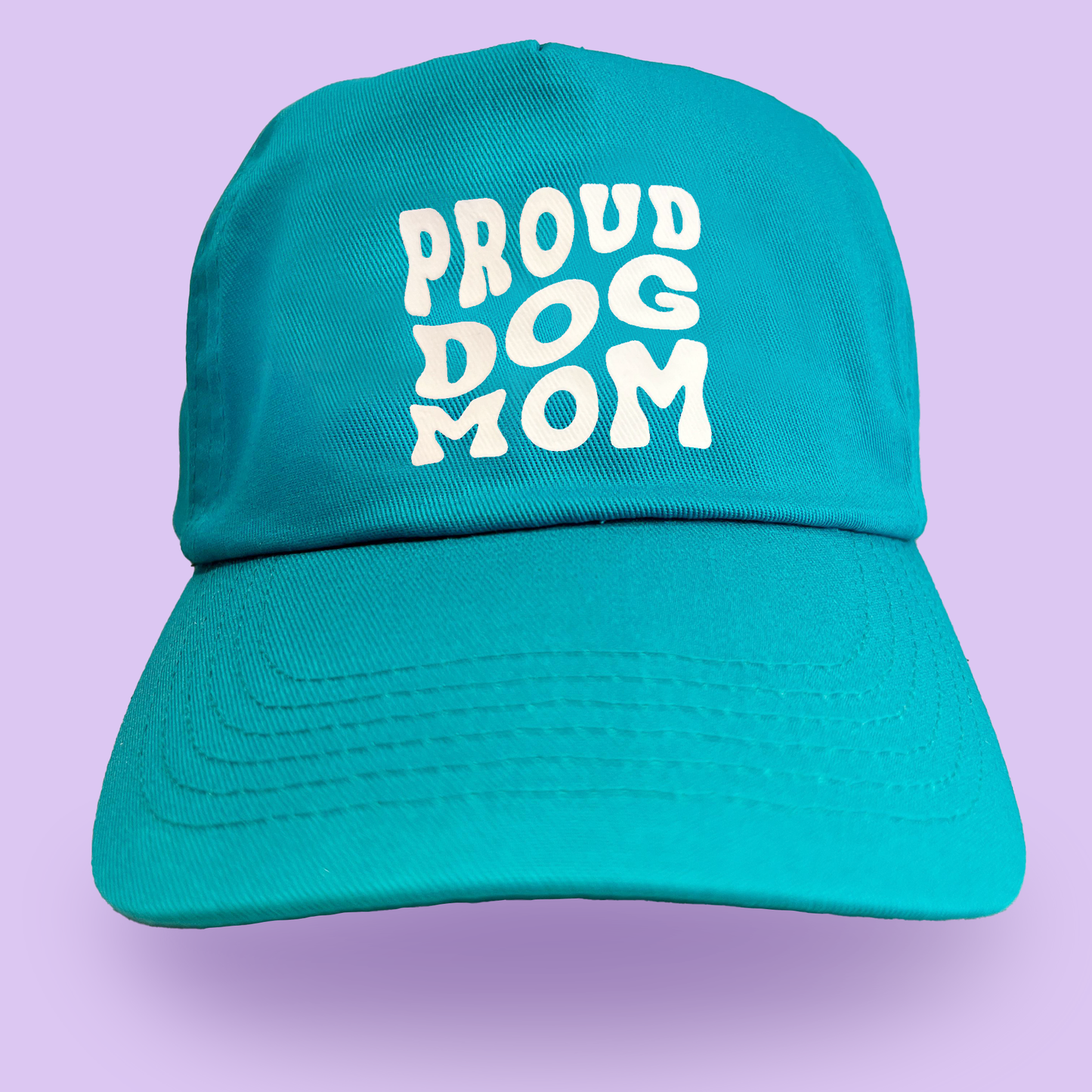 PetPwr-Cappellino-Proud_dog_mom_Verde-Fronte