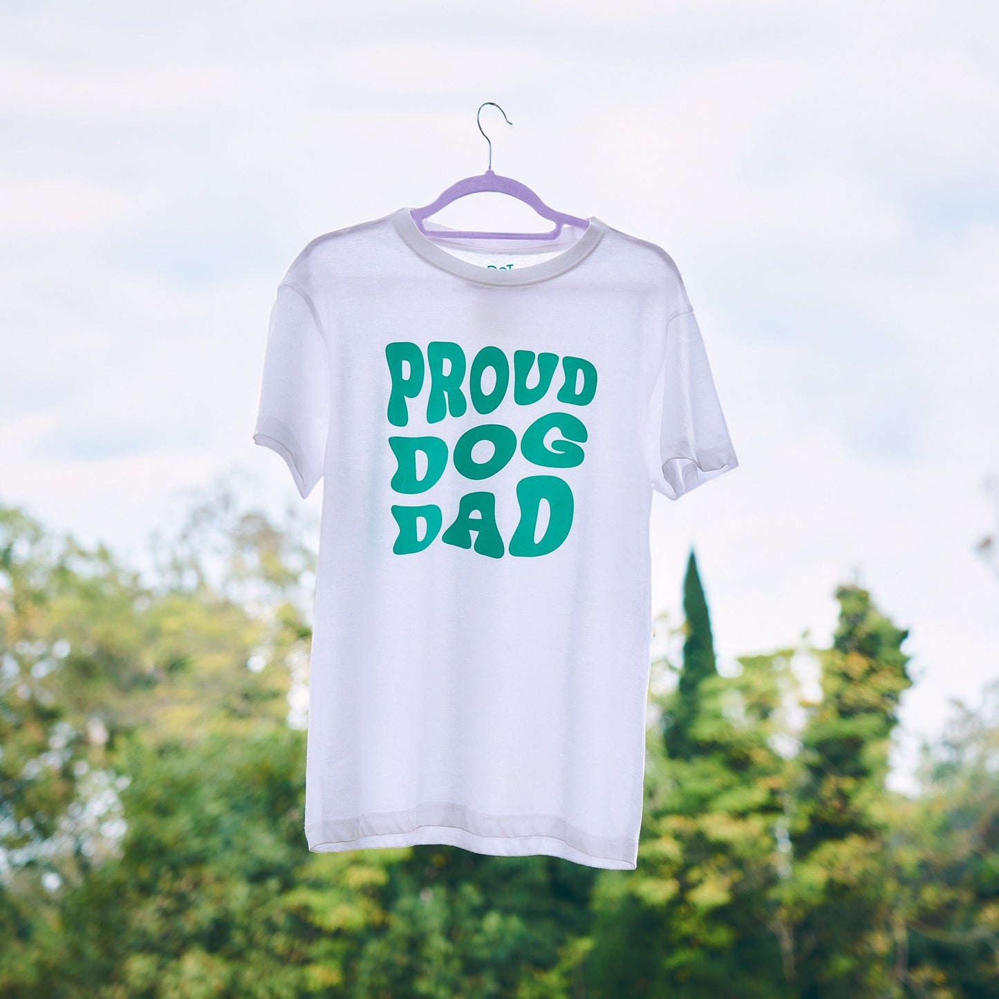 T-shirt "Proud dog dad"