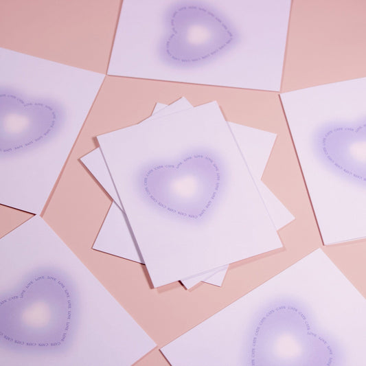 Greeting card "Love" cats