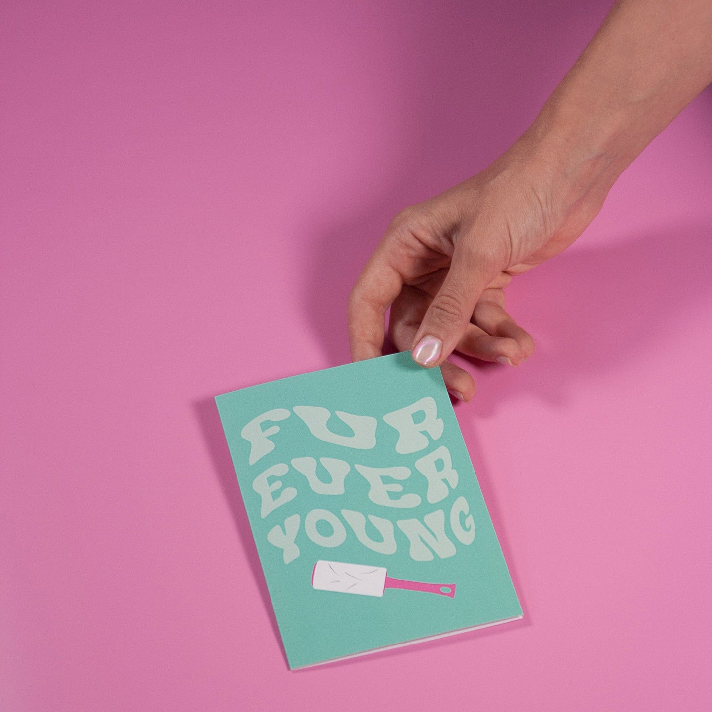 Greeting card "FURever young" 03