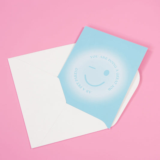 Greeting card "You are doing a great job as a pet parent" 02