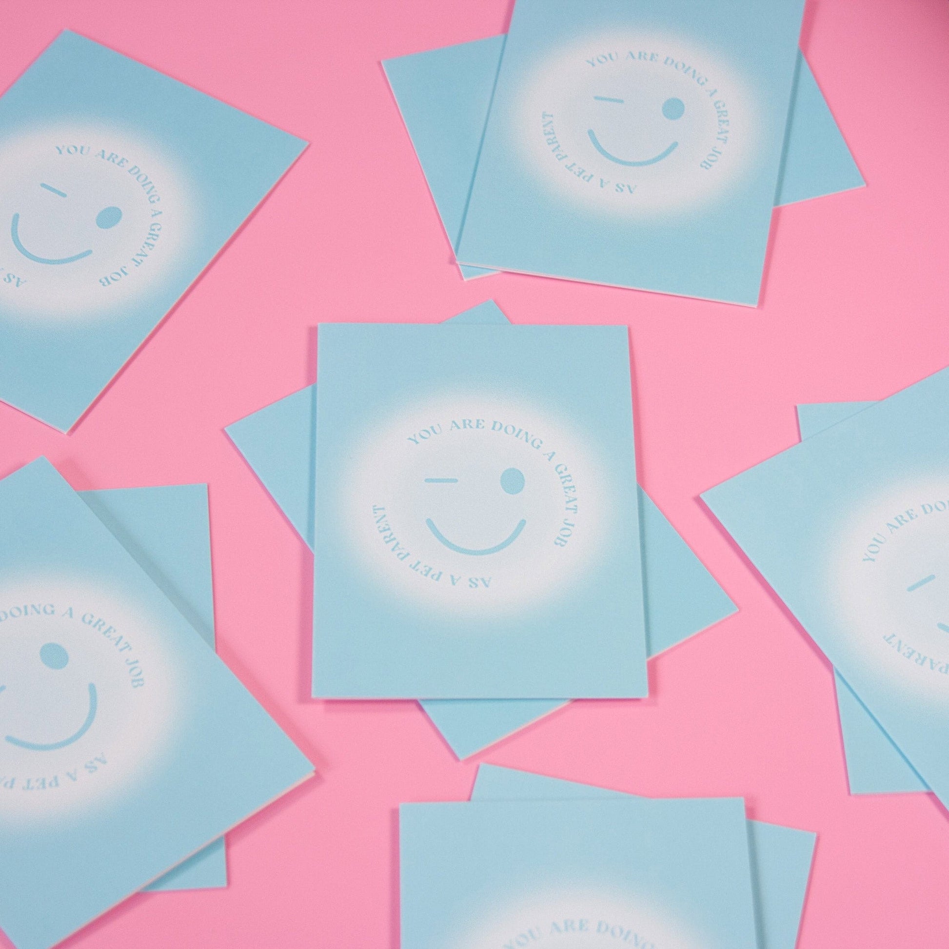 Greeting card "You are doing a great job as a pet parent" 01