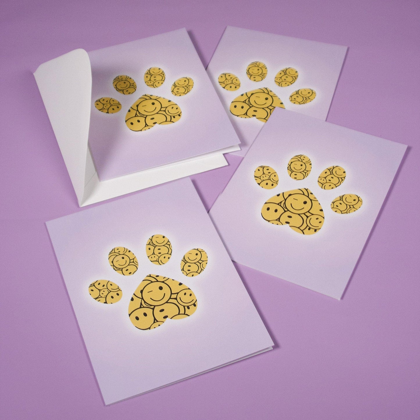 Greeting card "Zampa" 🐾 smile