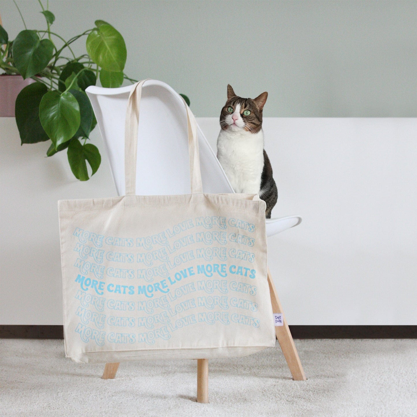 Maxi bag "More love more cats" ๐ 01