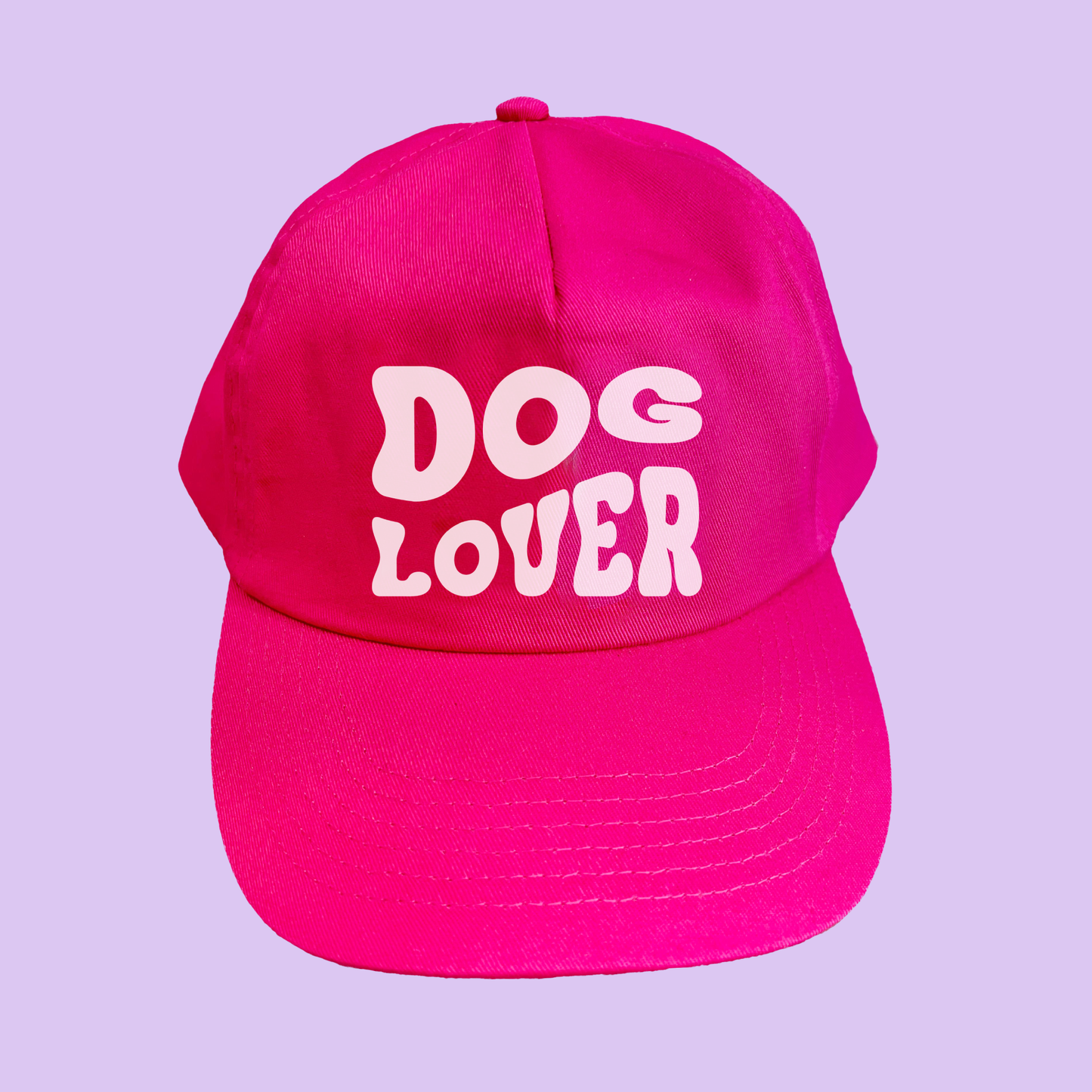 "Proud dog mom" cap