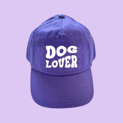 PetPwr-Cappellino-Dog_Lover-Viola-Fronte