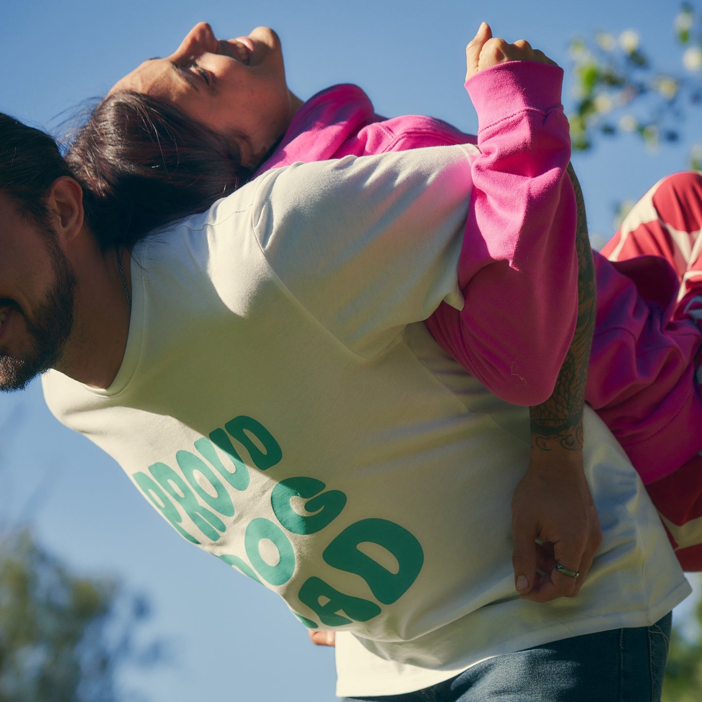 T-shirt "Proud dog dad"