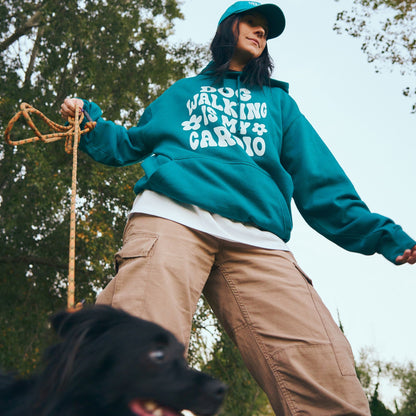 Felpa "Dog walking is my cardio"