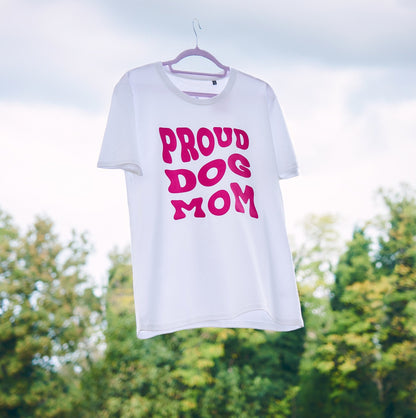 T-shirt "Proud dog mom"