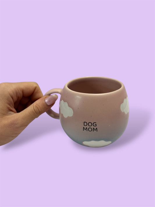Tazza Dog Mom 250 ml - pink/blue