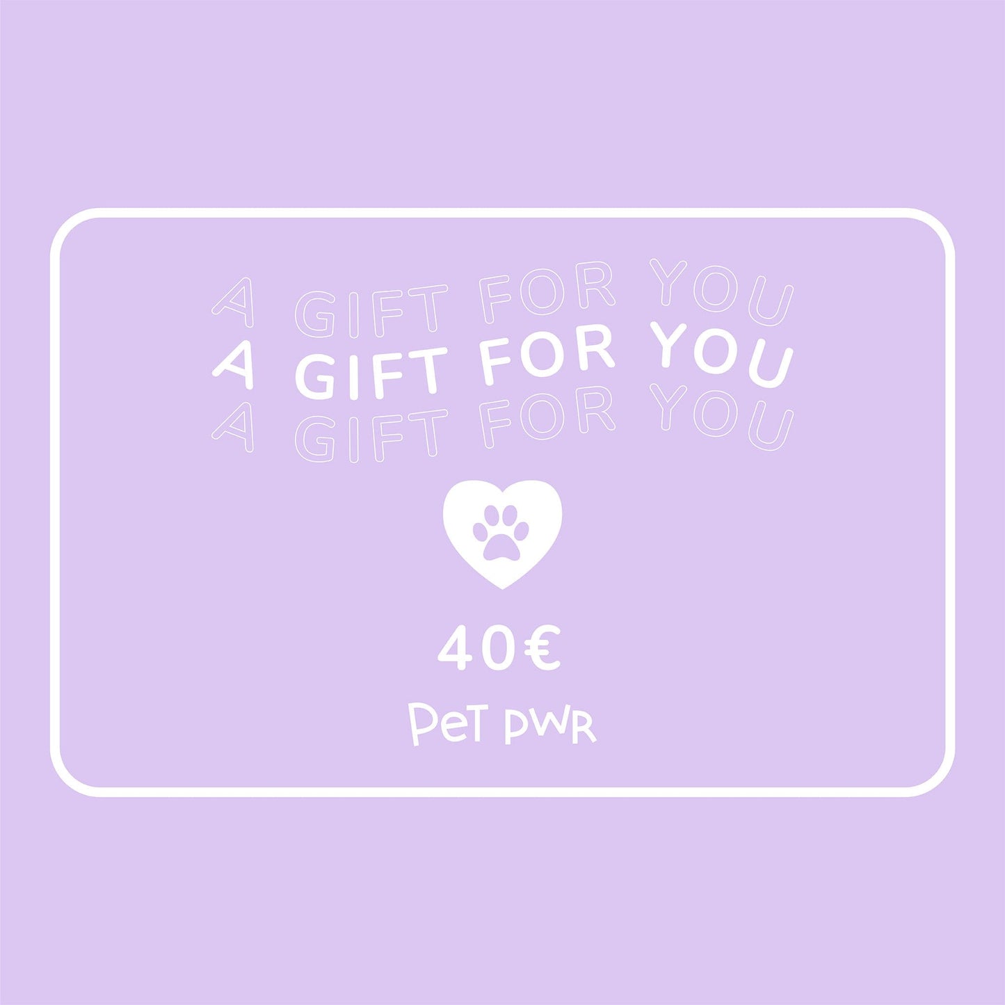 Gift card Pet Pwr 🎁