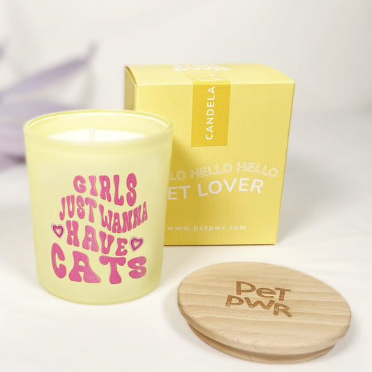 Candle "Girls just wanna have cats" 🐈
