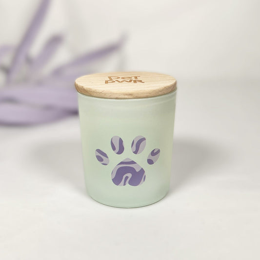 Candela verde "Zampa Swirl" ๐พ