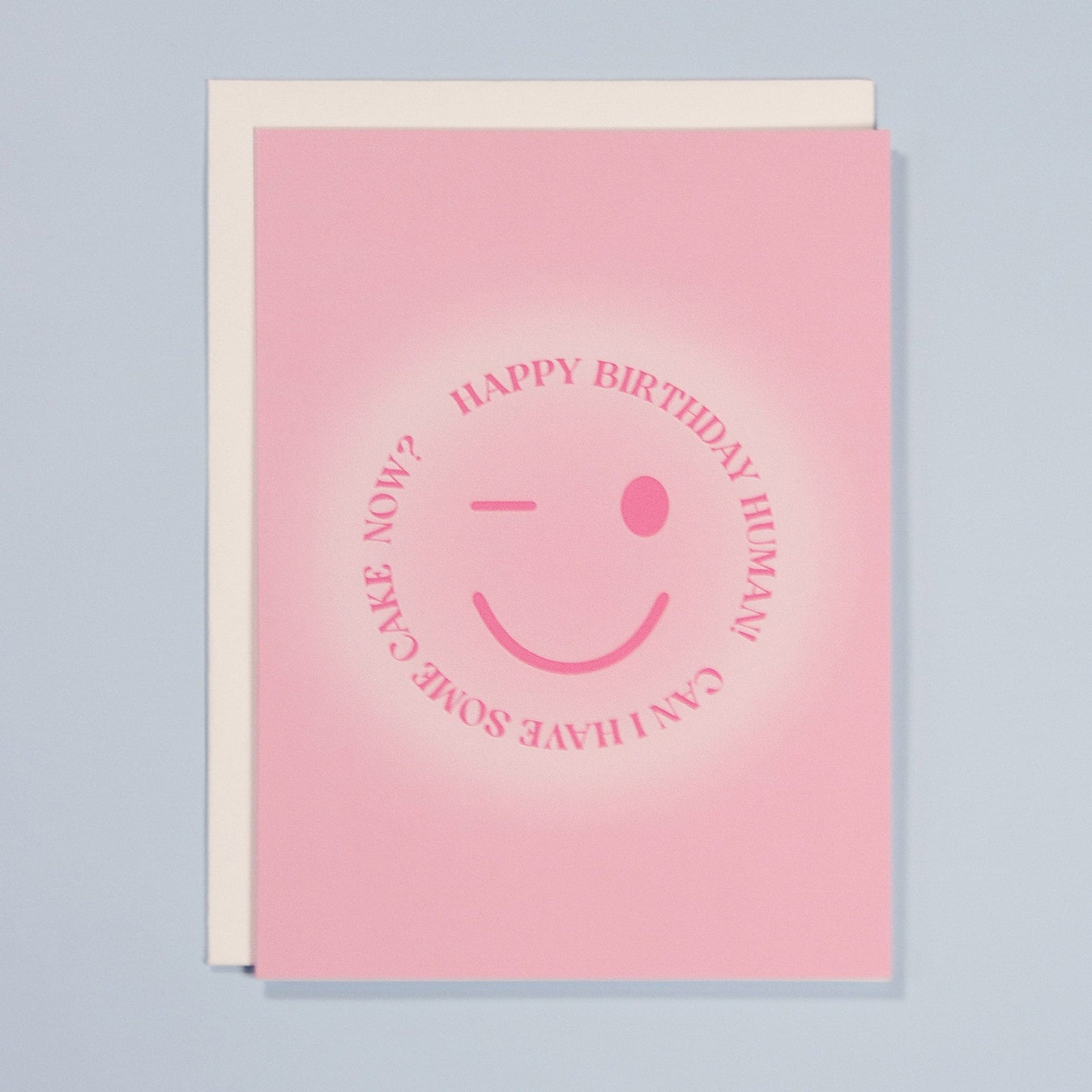 Greeting card "Happy birthday human" 03