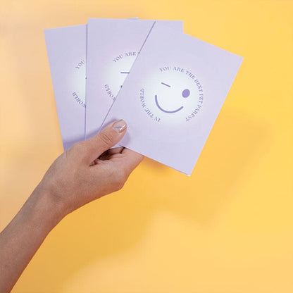 Greeting card "You are the best pet parent in the world" 1